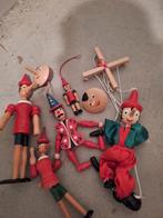 Leuke verzameling houten pinokkio popjes, Ophalen of Verzenden, Zo goed als nieuw, Overige typen
