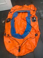 Gratis ophalen Rubberen roeiboot - Oranje/Blauw, Ophalen of Verzenden, Gebruikt