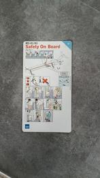 Safety Card SAS MD-81/82, Verzamelen, Luchtvaart en Vliegtuigspotten, Ophalen of Verzenden
