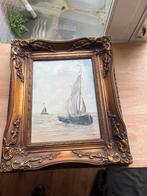 Schilderij Schepen, Ophalen