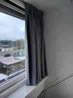 Grijze Gordijnen - 2 Delen 334 cm x 112 cm, 200 cm of meer, Ophalen of Verzenden, Zo goed als nieuw, 200 cm of meer