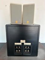 Canton Subwoofer + Canton Plus S Luidsprekers - Set van 4, Gebruikt, Surroundset zonder subwoofer, Minder dan 60 watt, Ophalen