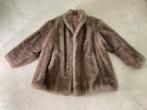 vintage winterjas, Ophalen of Verzenden, Gedragen, Maat 42/44 (L), Bruin