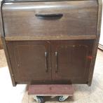 Lp platenspeler meubel met spelende Triotrack platenspeler, Ophalen, Gebruikt, Overige merken