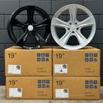 NIEUW! 19 inch Flow Forming 5x112 Breedset ZWART / ZILVER, Ophalen, Nieuw, 19 inch, Velg(en)