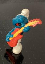 Vintage 1977 Gitaar Smurf,Peyo,Schleigh,Hong Kong, Ophalen, Zo goed als nieuw, Overige Smurfen