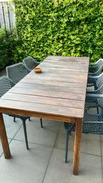 Teakhouten tafel, Ophalen of Verzenden, Gebruikt