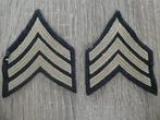 US sergeant strepen, Embleem of Badge, Amerika, Ophalen of Verzenden, Landmacht