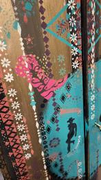 Boho/Artpiece/Kast/Eclectisch/Pop art/Kledingkast, Antiek en Kunst, Curiosa en Brocante, Ophalen of Verzenden