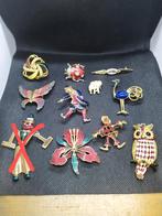 Broches, Sieraden, Tassen en Uiterlijk, Broches, Ophalen of Verzenden, Zo goed als nieuw, Overige materialen