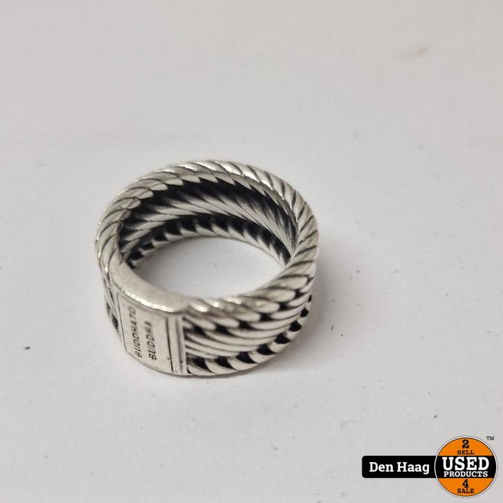 Buddha To Buddha Ring Edwin 17mm | Nette staat, Sieraden, Tassen en Uiterlijk, Ringen, Zo goed als nieuw