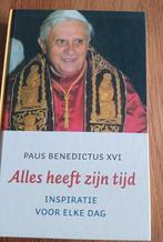Benedictus XVI - Alles heeft zijn tijd, Boeken, Ophalen of Verzenden, Zo goed als nieuw, Benedictus XVI