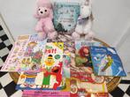 Knuffels / boeken pakket prinsessen / Disney / Sesamstraat, Ophalen of Verzenden, Zo goed als nieuw, Overige typen