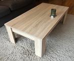 Salontafel licht eiken, Ophalen, 100 tot 150 cm, 50 tot 100 cm, Zo goed als nieuw