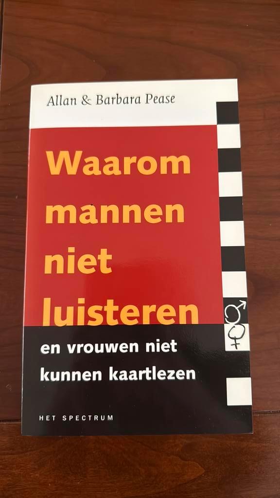 Waarom mannen niet luisteren en vrouwen niet kunnen kaartlez, Boeken, Psychologie, Zo goed als nieuw, Sociale psychologie, Ophalen of Verzenden