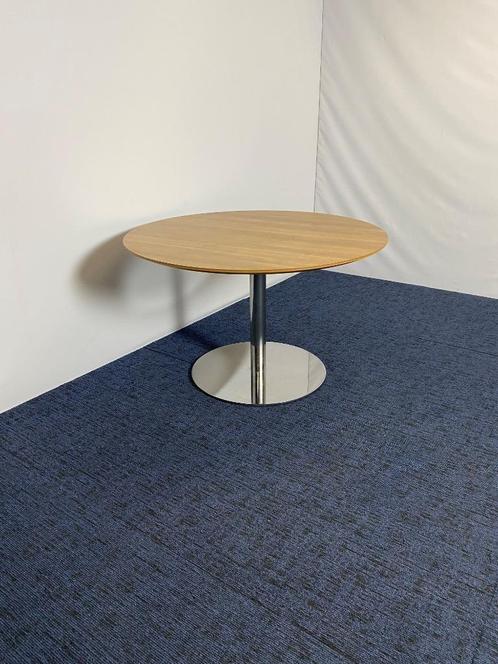 1 x Ronde vergadertafel, diameter 120 cm. - Kersen Havanna, Huis en Inrichting, Bureaus, Gebruikt, Ophalen