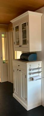 Vitrinenkast wit, Huis en Inrichting, Zo goed als nieuw, Minder dan 100 cm, 25 tot 50 cm, 50 tot 100 cm