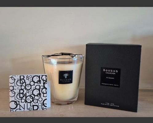 Baobab Luxe Geurkaars | Madagascar Vanilla | Max 16, Huis en Inrichting, Woonaccessoires | Kandelaars en Kaarsen, Nieuw, Kaars