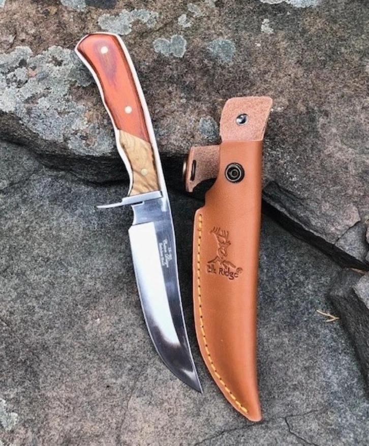 Elk Ridge 085 Fixed Blade Bush Knive, Verzamelen, Militaria | Algemeen, Overige soorten, Mes of Dolk, Amerika, Ophalen of Verzenden