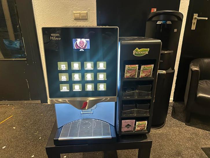 Nescafe Milano Koffiemachine - Professioneel, Witgoed en Apparatuur, Koffiezetapparaten, Gebruikt, Gemalen koffie, Koffiemachine