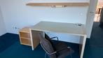 Bureau met boekenkast en plank, Ophalen, Gebruikt, Bureau