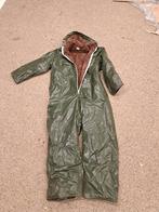 Groene gevoerde regenoverall, Ophalen of Verzenden, Gedragen, Generic