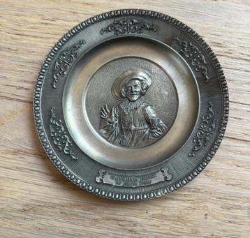 Tinnen bordje tin frans hals WMF beschikbaar voor biedingen