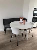 ZGAN: Tafel Hay Loop Stand Round wit, Ophalen of Verzenden, Zo goed als nieuw