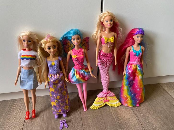 Barbies, Kinderen en Baby's, Speelgoed | Poppen, Gebruikt, Barbie, Ophalen of Verzenden