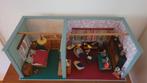 Oud poppenhuis,  poppenkamer DDR jaren 50-60 miniaturen, Kinderen en Baby's, Speelgoed | Poppenhuizen, Poppenhuis, Gebruikt, Ophalen