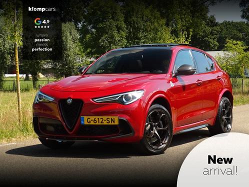 Alfa Romeo Stelvio 2.9 V6 AWD QV | Ragazzon | Carbon | Carpl, Auto's, Alfa Romeo, Bedrijf, Te koop, Stelvio, 4x4, ABS, Achteruitrijcamera
