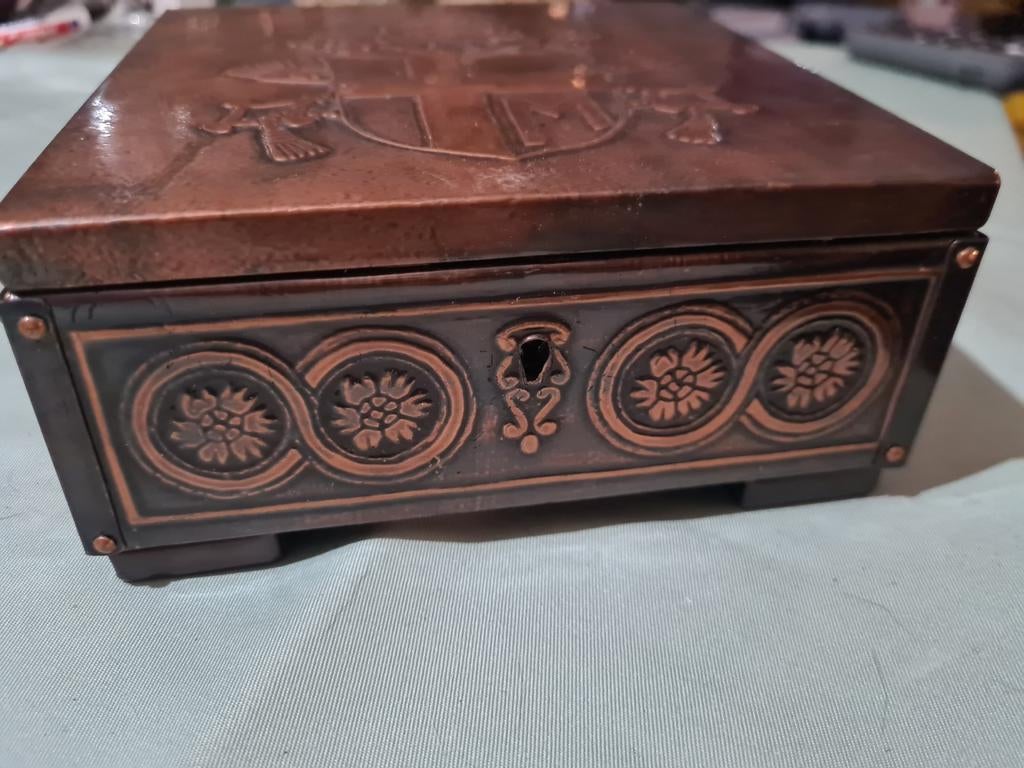 Antieke Bewaardoos / Opbergdoos, Ophalen of Verzenden