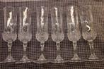 6 Cristal d'Arques  champagneglazen, Huis en Inrichting, Keuken | Servies, Glas of Glazen, Ophalen of Verzenden, Overige stijlen