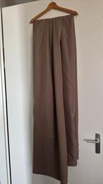 Gordijnen - 2 stroken - 135x250 cm, 100 tot 150 cm, Bruin, 200 cm of meer, Ophalen of Verzenden