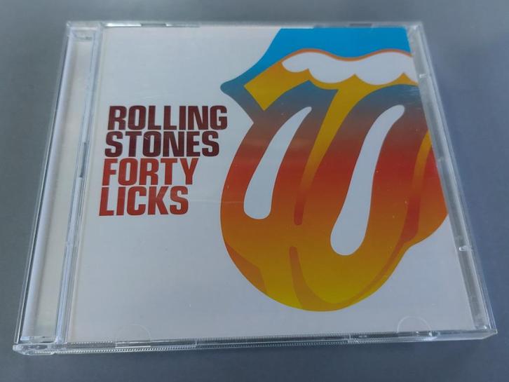 ROLLING STONES - FORTY LICKS (2-CD), Cd's en Dvd's, Cd's | Rock, Zo goed als nieuw, Poprock, Ophalen of Verzenden
