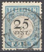 Nederland Port 11 gestempeld Kleinrondstempel Amsterdam, Postzegels en Munten, Postzegels | Nederland, Ophalen of Verzenden, T/m 1940