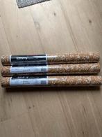 Vliesbehang Nova oker 3 rollen nieuw van € 86,97 >, Huis en Inrichting, Stoffering | Behang, Ophalen