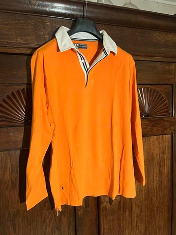 Oranje Gastra polo shirt lange mouw beschikbaar voor biedingen