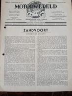 De motorwereld. 1e jaargang nr 33. 30 augustus 1946., Ophalen of Verzenden, 1940 tot 1960, Nederland, Tijdschrift