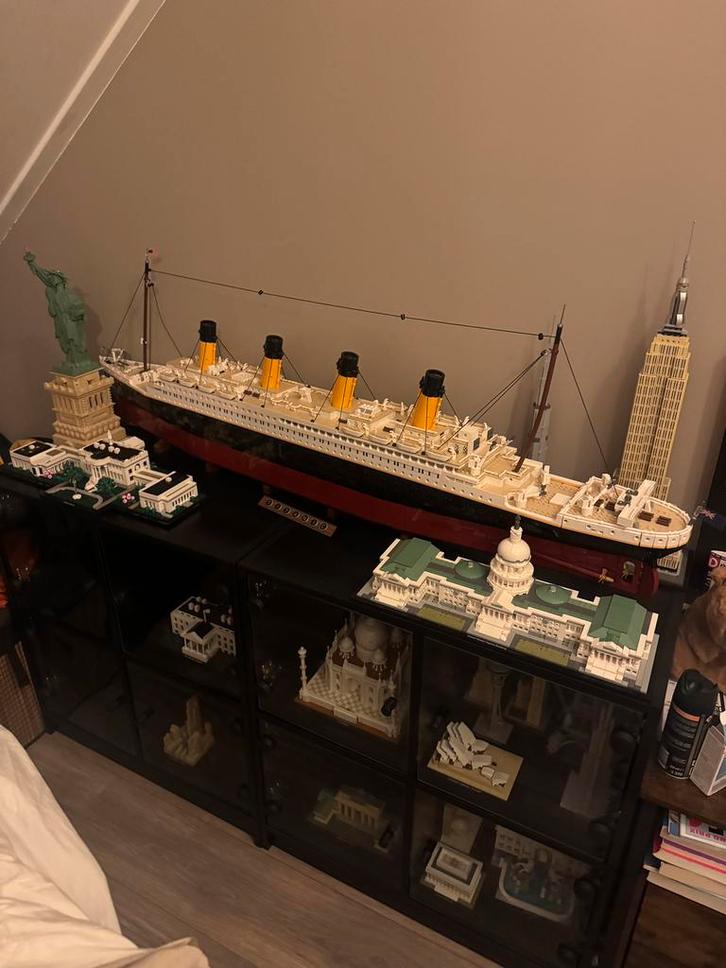 Lego titanic 10294, Kinderen en Baby's, Speelgoed | Duplo en Lego, Zo goed als nieuw, Ophalen