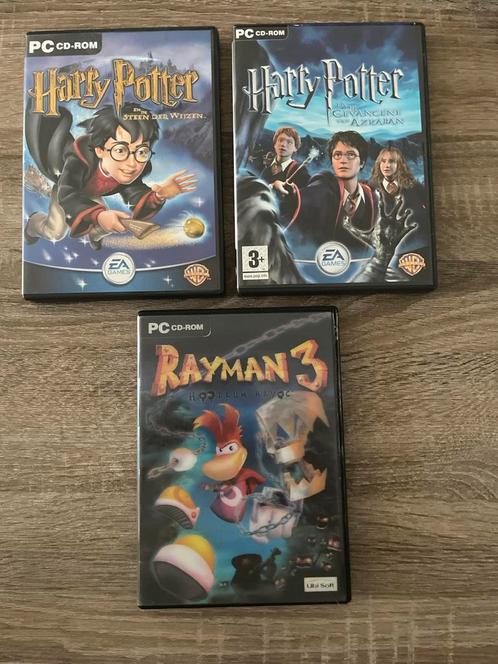 PC Games: Harry Potter & Rayman 3, Spelcomputers en Games, Games | Pc, Gebruikt, Avontuur en Actie, 1 speler, Vanaf 3 jaar, Ophalen of Verzenden