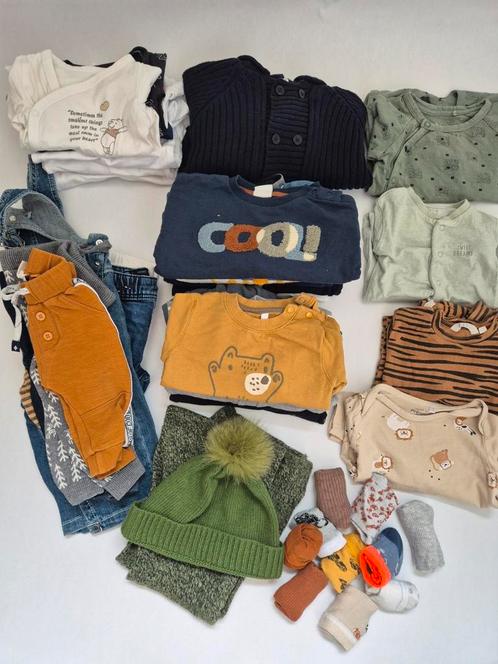 Pakket merkkleding jongens, Kinderen en Baby's, Babykleding | Baby-kledingpakketten, Zo goed als nieuw, Maat 62, Ophalen of Verzenden