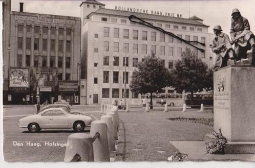 Den Haag, Hofsingel met Volkswagen Karmann Ghia, Verzamelen, Ansichtkaarten | Nederland, Ongelopen, Zuid-Holland, 1940 tot 1960