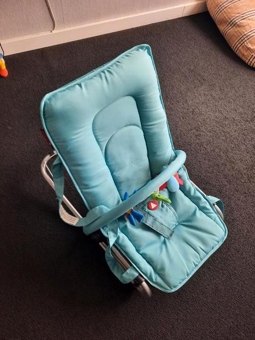 Wipstoeltje met Foamspeelkleed en Babygym, Kinderen en Baby's, Kinderspulletjes, Gebruikt, Ophalen