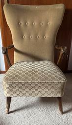 Retro Fauteuils (3x) – Vintage Opknapproject met Potentieel, Huis en Inrichting, Fauteuils, Ophalen, Gebruikt, Minder dan 75 cm