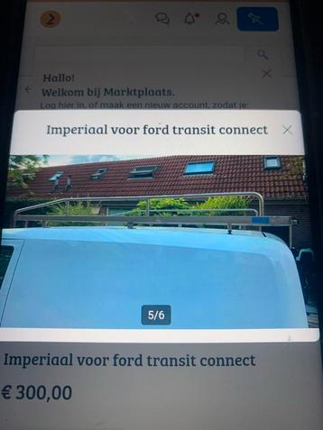 Imperial Ford Transit Connect beschikbaar voor biedingen