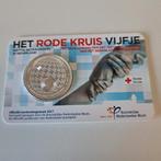 Het Rode Kruis Vijfje 2017 - KNM unc kwaliteit coincard, Koningin Beatrix, Zilver, Euro's, Ophalen of Verzenden