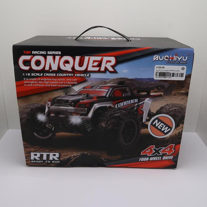 Su Chi Yu Conquer 4x4 Bestuurbare Auto | Nieuw in Doos, Hobby en Vrije tijd, Modelbouw | Radiografisch | Auto's, Nieuw