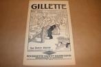 Originele advertentie/affiche - Gillette - 1928 !!, Ophalen of Verzenden, Gebruikt, Overige typen