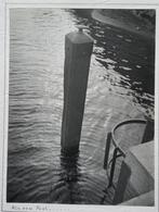 Vintage Foto - Paal in Water, Ophalen of Verzenden
